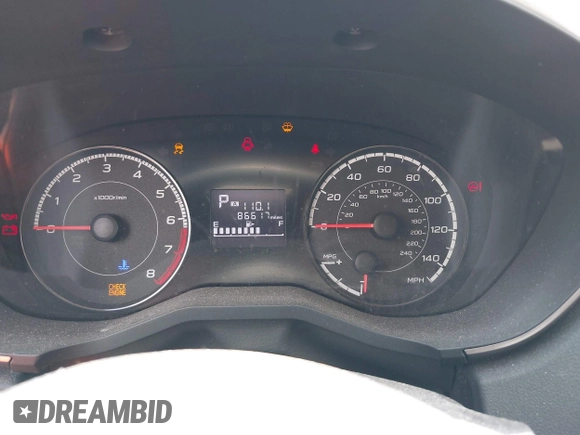 2017 Subaru Impreza Premium with VIN 4S3GKAB61H3601363, listed as a IAAI auction lot 42534427 with 86,617 mi miles and . Bid and sale history available at DreamBid. Image 7.