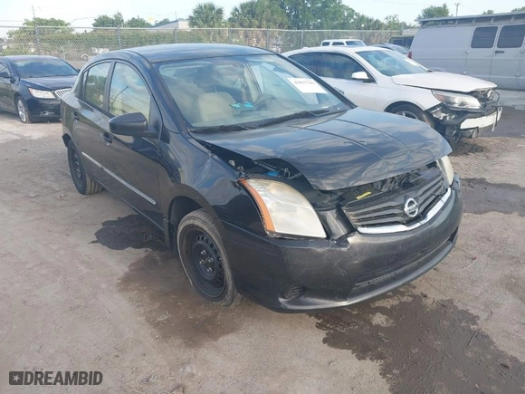 2012 Nissan Sentra 2.0 SR with VIN 3N1AB6AP3CL607582, listed as a IAAI auction lot 42017349 with 183,017 mi miles. Bid and sale history available at carsss.com. Image 1.