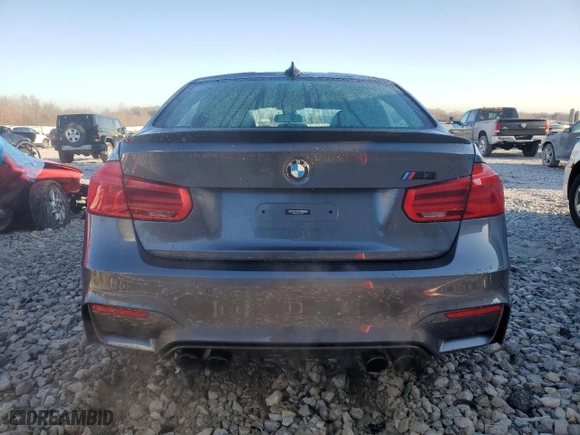 2018 BMW M3 with VIN WBS8M9C56J5L00657, listed as a Copart auction lot 50496435 with 49,925 mi miles and Clean Title. Bid and sale history available at carsss.com. Image 6.