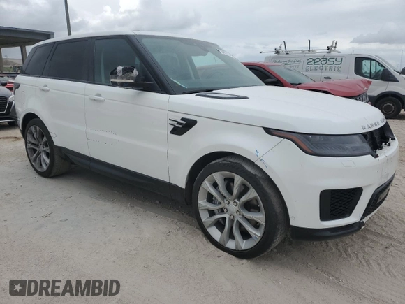 2018 Land Rover Range Rover Sport with VIN SALWR2RE3JA188799, listed as a Copart auction lot 55427475 with 66,365 mi miles and Salvage title. Bid and sale history available at DreamBid. Image 4.