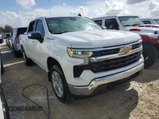 2022 Chevrolet Silverado 1500 LT with VIN 1GCPDDEK5NZ641474, listed as a Copart auction lot 77832644 with Not Provided miles and Salvage Title. Bid and sale history available at DreamBid. Image 4.