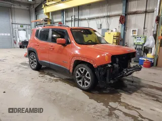 2016 Jeep Renegade Latitude with VIN ZACCJABT1GPD63452, listed as a IAAI auction lot 41481749 with 97,246 mi miles and . Bid and sale history available at DreamBid. Image 1.