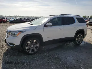 2018 GMC Acadia SLT z VIN 1GKKNNLS7JZ146630, wystawiony jako Copart lot #53325865 z przebiegiem 144 063 mil mil oraz Szkoda całkowita • Salvage title. Historia ofert i sprzedaży dostępna na DreamBid. Obrazek 1.