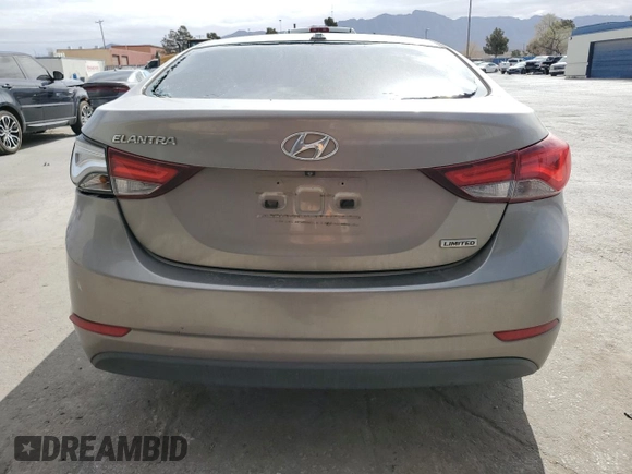 2014 Hyundai Elantra SE с VIN 5NPDH4AE6EH495780, выставлен на аукционе Copart как лот 51750655 с пробегом Не указан миль и Списание • Salvage title. История ставок и продаж доступна на DreamBid. Изображение 6.