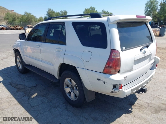 2003 Toyota 4Runner SR5 with VIN JTEZT14R830013883, listed as a IAAI auction lot 42004352 with 206,730 mi miles. Bid and sale history available at carsss.com. Image 3.