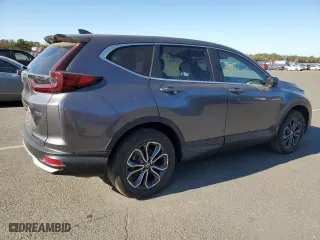 2020 Honda CR-V EX-L with VIN 2HKRW2H82LH700833, listed as a Copart auction lot 72158734 with 33,972 mi miles and Salvage Title. Bid and sale history available at carsss.com. Image 3.