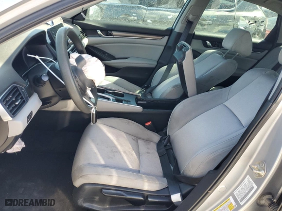 2019 Honda Accord Sedan LX 1.5T with VIN 1HGCV1F10KA129326, listed as a Copart auction lot 51671205 with 69,687 mi miles and Salvage Title. Bid and sale history available at carsss.com. Image 7.