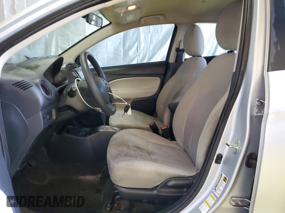 2019 Mitsubishi Mirage ES z VIN ML32F3FJ9KHF14920, wystawiony jako Copart lot #56494145 z przebiegiem 80 492 mil mil oraz Czysty tytuł • Clean title. Historia ofert i sprzedaży dostępna na DreamBid. Obrazek 7.