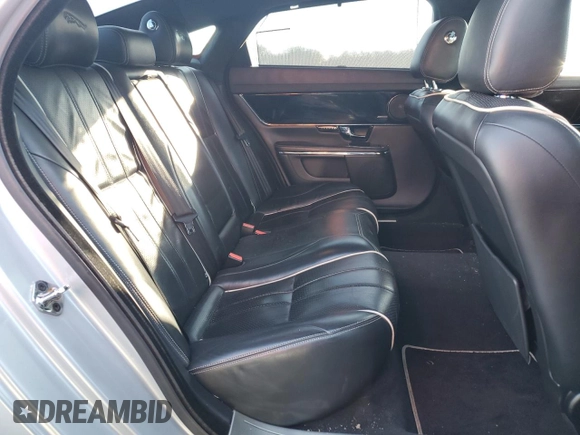 2013 Jaguar XJ Portfolio with VIN SAJWJ2GD3D8V47266, listed as a Copart auction lot 46824695 with 157,151 mi miles and Salvage title. Bid and sale history available at DreamBid. Image 10.