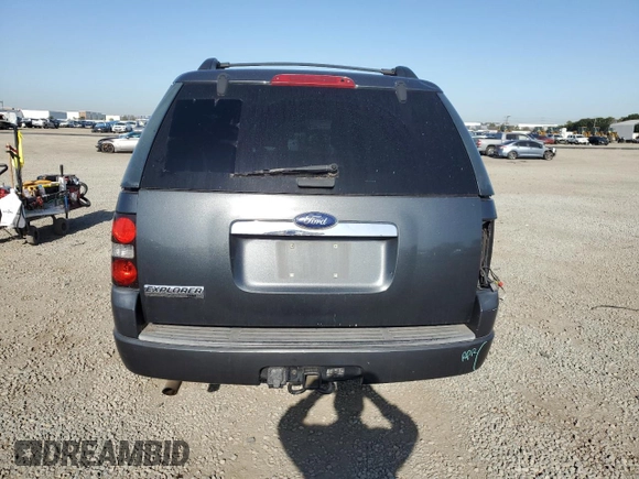 2010 Ford Explorer XLT with VIN 1FMEU6DEXAUA38036, listed as a Copart auction lot 49726875 with 184,056 mi miles and Salvage Title. Bid and sale history available at carsss.com. Image 6.