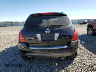 2007 Nissan Murano SL with VIN JN8AZ08W27W601442, listed as a Copart auction lot 47208515 with 186,720 mi miles and Salvage Title. Bid and sale history available at DreamBid. Image 6.