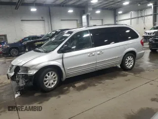 2003 Chrysler Town & Country LXi with VIN 2C4GP54L63R358144, listed as a Copart auction lot 46919705 with 118,726 mi miles and Salvage Title. Bid and sale history available at carsss.com. Image 1.