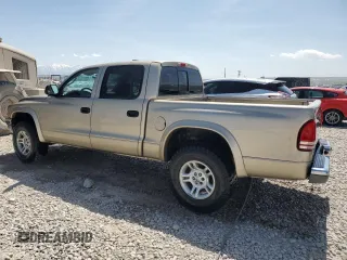 2003 Dodge Dakota SLT with VIN 1D7HG48N23S149028, listed as a Copart auction lot 53540335 with 201,059 mi miles and Salvage Title. Bid and sale history available at DreamBid. Image 2.