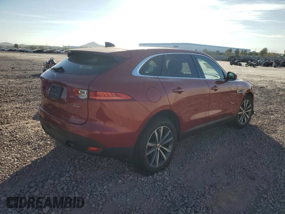 2020 Jaguar F-Pace 25t Prestige with VIN SADCK2FX3LA648118, listed as a Copart auction lot 86134234 with 60,053 mi miles and Salvage title. Bid and sale history available at DreamBid. Image 3.