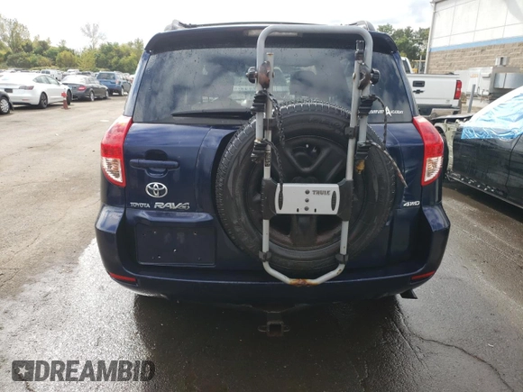 2007 Toyota RAV4 with VIN JTMBK35V575037535, listed as a Copart auction lot 72554074 with 167,443 mi miles and Salvage Title. Bid and sale history available at carsss.com. Image 6.
