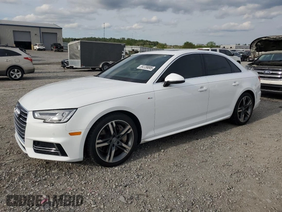 2017 Audi A4 Premium Plus z VIN WAUENAF42HN042737, wystawiony jako Copart lot #54139895 z przebiegiem 81 738 mil mil oraz Szkoda całkowita • Salvage title. Historia ofert i sprzedaży dostępna na DreamBid. Obrazek 1.