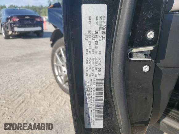 2018 Dodge Journey GT with VIN 3C4PDCEG3JT338975, listed as a Copart auction lot 52280675 with Not provided miles and Salvage title. Bid and sale history available at DreamBid. Image 16.