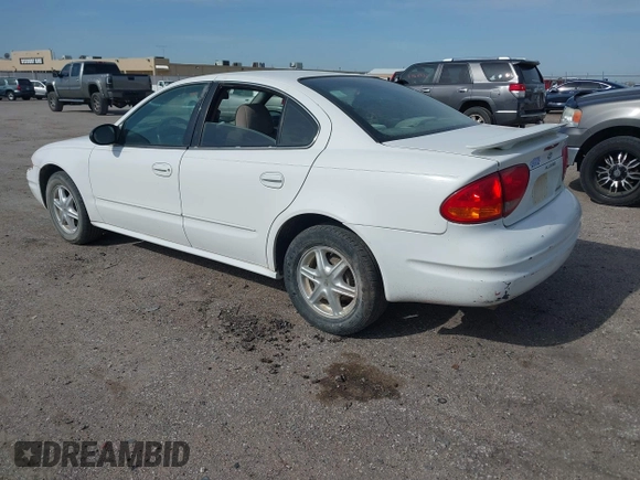 2004 Oldsmobile Alero GL1 z VIN 1G3NL52F24C176791, wystawiony jako IAAI lot #41955832 z przebiegiem 220 757 mil mil oraz . Historia ofert i sprzedaży dostępna na DreamBid. Obrazek 3.