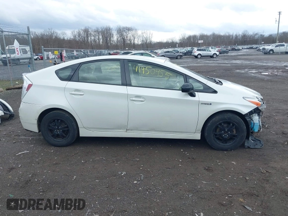 2012 Toyota Prius One with VIN JTDKN3DU4C1601824, listed as a IAAI auction lot 41950455 with 142,068 mi miles and . Bid and sale history available at DreamBid. Image 14.