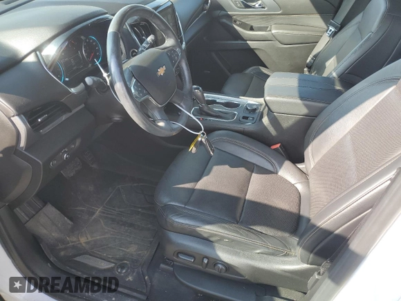 2018 Chevrolet Traverse Premier with VIN 1GNEVJKW4JJ126511, listed as a Copart auction lot 70698584 with 110,059 mi miles and Salvage Title. Bid and sale history available at carsss.com. Image 7.