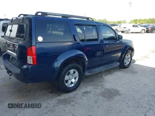 2007 Nissan Pathfinder S with VIN 5N1AR18U47C631443, listed as a IAAI auction lot 41849777 with 244,897 mi miles and . Bid and sale history available at DreamBid. Image 4.