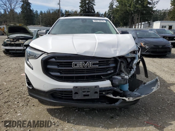 2019 GMC Terrain SLT with VIN 3GKALVEX9KL100378, listed as a Copart auction lot 50818915 with 71,338 mi miles and Salvage Title. Bid and sale history available at carsss.com. Image 5.