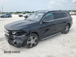 2022 Mercedes-Benz GLS 450 with VIN 4JGFF5KE4NA748410, listed as a Copart auction lot 54735164 with 11,909 mi miles and Salvage Title. Bid and sale history available at DreamBid. Image 1.