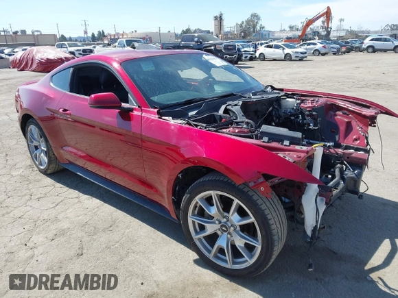 2015 Ford Mustang EcoBoost with VIN 1FA6P8TH9F5395268, listed as a IAAI auction lot 41616159 with Not Provided miles and . Bid and sale history available at carsss.com. Image 1.