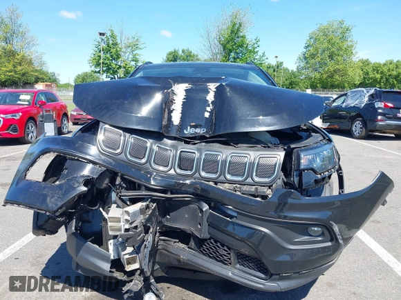 2022 Jeep Compass Latitude с VIN 3C4NJDBB4NT151989, выставлен на аукционе IAAI как лот 42297583 с пробегом 20 352 миль миль и . История ставок и продаж доступна на DreamBid. Изображение 12.