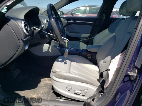 2018 Audi A3 Sedan Premium Plus with VIN WAUJ8GFF8J1040773, listed as a Copart auction lot 49757833 with 47,628 mi miles. Bid and sale history available at carsss.com. Image 7.