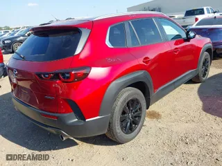 2025 Mazda CX-50 2.5 S Preferred Package with VIN 7MMVABBM3SN317937, listed as a IAAI auction lot 41881839 with 12,522 mi miles. Bid and sale history available at carsss.com. Image 4.