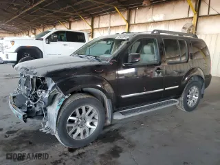 2012 Nissan Pathfinder S with VIN 5N1AR1NB3CC614842, listed as a Copart auction lot 83540014 with 138,145 mi miles and Salvage Title. Bid and sale history available at carsss.com. Image 1.