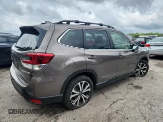 2023 Subaru Forester Limited with VIN JF2SKAPC1PH422283, listed as a Copart auction lot 61269355 with 27,062 mi miles and Salvage title. Bid and sale history available at DreamBid. Image 3.