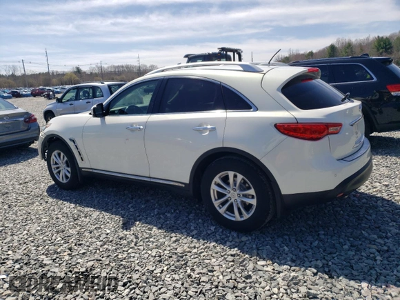 2013 Infiniti FX with VIN JN8CS1MWXDM170705, listed as a Copart auction lot 52677935 with 190,439 mi miles and Clean Title. Bid and sale history available at carsss.com. Image 2.