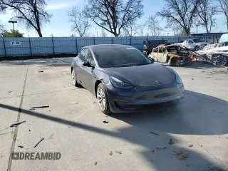 2022 Tesla Model 3 with VIN 5YJ3E1EAXNF360200, listed as a Copart auction lot 44463735 with 86,880 mi miles and Salvage Title. Bid and sale history available at DreamBid. Image 11.