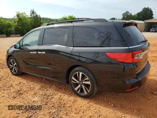 2019 Honda Odyssey Elite with VIN 5FNRL6H99KB008204, listed as a Copart auction lot 55454505 with 32,397 mi miles and Salvage Title. Bid and sale history available at DreamBid. Image 2.