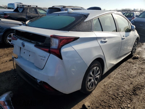 2019 Toyota Prius LE with VIN JTDL9RFU7K3009264, listed as a Copart auction lot 47478965 with 28,039 mi miles and Clean Title. Bid and sale history available at DreamBid. Image 3.