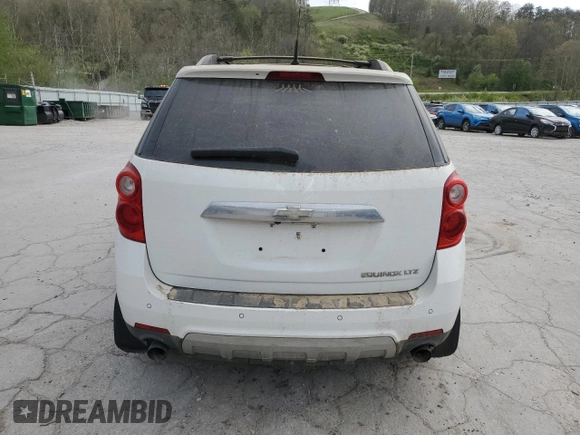 2010 Chevrolet Equinox LTZ with VIN 2CNFLGEYXA6362060, listed as a Copart auction lot 51641375 with Not Provided miles and Salvage Title. Bid and sale history available at DreamBid. Image 6.