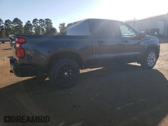 2020 Chevrolet Silverado 1500 Custom with VIN 3GCPWBEK9LG229263, listed as a Copart auction lot 80705084 with 79,688 mi miles and Clean Title. Bid and sale history available at carsss.com. Image 3.