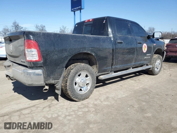 2021 Ram 2500 Tradesman with VIN 3C6UR5CJ4MG671740, listed as a Copart auction lot 47990495 with 113,061 mi miles and Salvage Title. Bid and sale history available at carsss.com. Image 3.