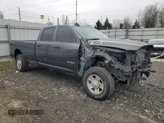 2022 Ram 2500 Tradesman with VIN 3C6UR5HJ2NG354744, listed as a Copart auction lot 43174365 with 17,589 mi miles and Salvage title. Bid and sale history available at DreamBid. Image 4.