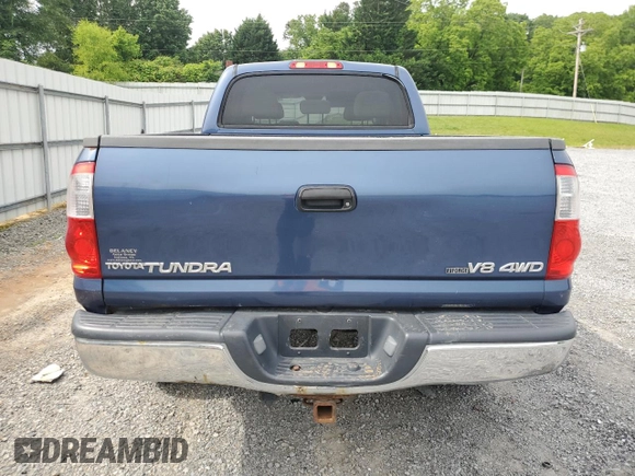 2004 Toyota Tundra SR5 with VIN 5TBDT44194S458666, listed as a Copart auction lot 56008955 with 224,076 mi miles and Clean Title. Bid and sale history available at DreamBid. Image 6.