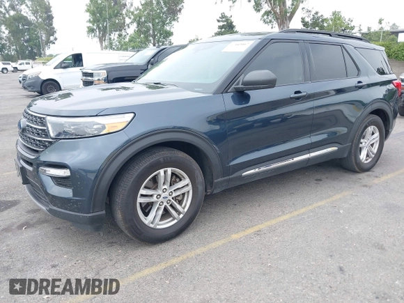 2022 Ford Explorer XLT z VIN 1FMSK7DH4NGB75826, wystawiony jako IAAI lot #42443067 z przebiegiem 85 806 mil mil oraz . Historia ofert i sprzedaży dostępna na DreamBid. Obrazek 18.