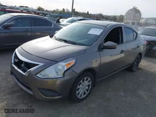 2017 Nissan Versa Sedan SV with VIN 3N1CN7AP7HL843245, listed as a IAAI auction lot 41765729 with 144,577 mi miles. Bid and sale history available at carsss.com. Image 2.
