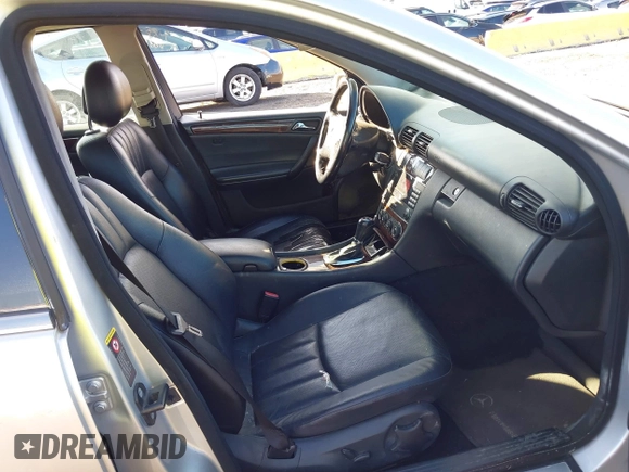 2005 Mercedes-Benz C 240 with VIN WDBRF81J25F608844, listed as a IAAI auction lot 41747537 with 143,004 mi miles and . Bid and sale history available at DreamBid. Image 5.