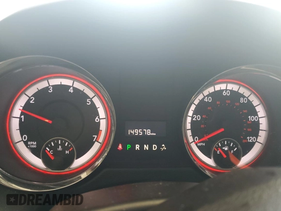 2014 Dodge Grand Caravan SE 30th Anniversary with VIN 2C4RDGBG4ER425068, listed as a Copart auction lot 55839615 with 149,578 mi miles and Non Repairable. Bid and sale history available at DreamBid. Image 9.