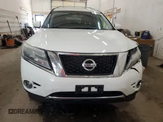 2015 Nissan Pathfinder SV z VIN 5N1AR2MM5FC695632, wystawiony jako Copart lot #53789225 z przebiegiem 145 391 mil mil oraz Szkoda całkowita • Salvage title. Historia ofert i sprzedaży dostępna na DreamBid. Obrazek 5.