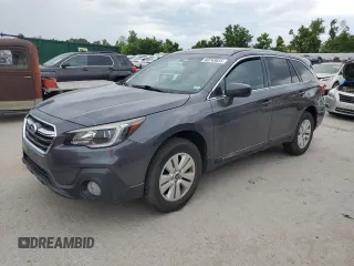 2018 Subaru Outback Premium with VIN 4S4BSACC4J3348765, listed as a Copart auction lot 60743655 with 89,694 mi miles and Salvage title. Bid and sale history available at DreamBid. Image 1.
