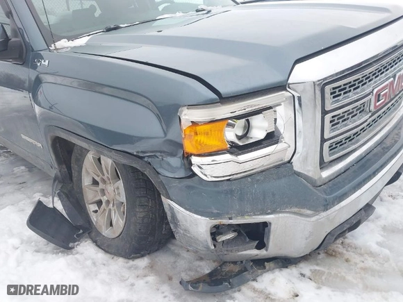 2014 GMC Sierra 1500 SLE with VIN 1GTV2UEH1EZ166326, listed as a IAAI auction lot 41555559 with 75,717 mi miles. Bid and sale history available at carsss.com. Image 6.