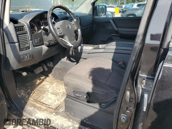 2011 Nissan Titan SV with VIN 1N6BA0ED1BN311392, listed as a Copart auction lot 72947264 with 132,069 mi miles and Salvage Title. Bid and sale history available at DreamBid. Image 7.
